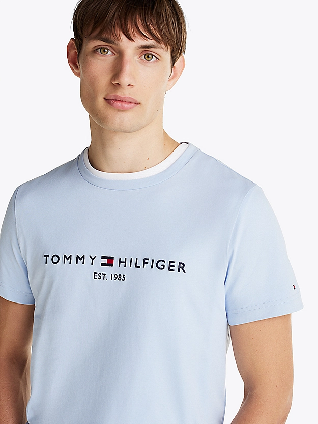 Featured image for “T-shirt ajusté à logo brodé Tommy Hilfiger”