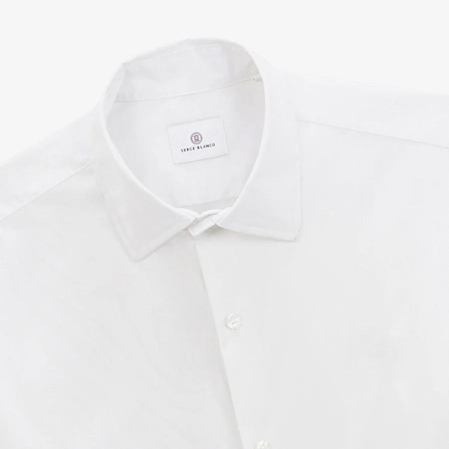 chemise homme popeline confort blanc 3