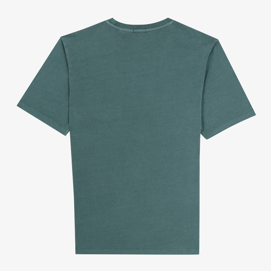 t shirt manches courtes col rond tim vert mint avec poche poitrine homme serge blanco 2