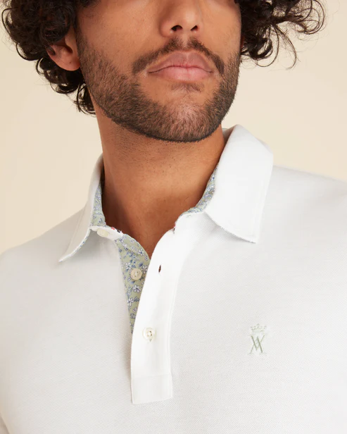 Featured image for “Polo à Détails Imprimé Vicomte Arthur”
