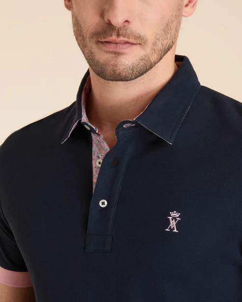 Featured image for “Polo à Détails Imprimé Vicomte Arthur”
