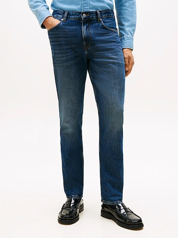 Featured image for “Jean droit Denton à effet moustache Tommy Hilfiger”