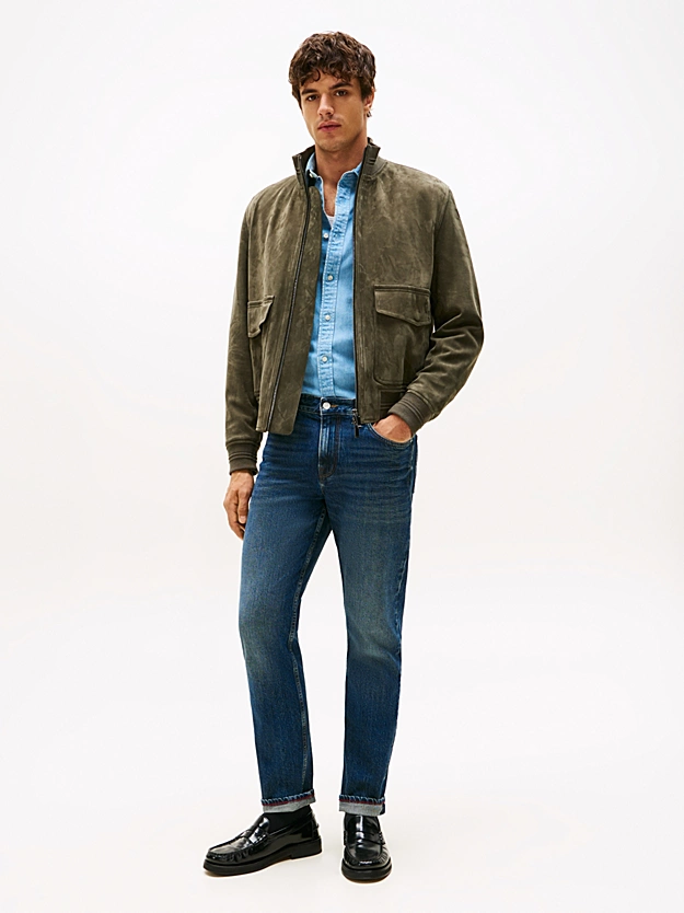 Featured image for “Jean droit Denton à effet moustache Tommy Hilfiger”