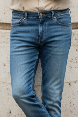 Featured image for “Jean 325 powertwist rinse Serge Blanco”