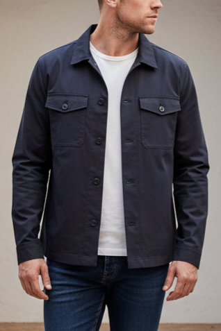 Featured image for “Surchemise marine Tommy Hilfiger”