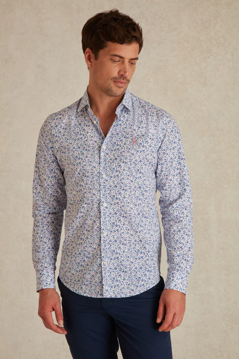 Featured image for “Chemise Slim à Imprimé  Vicomte Arthur”