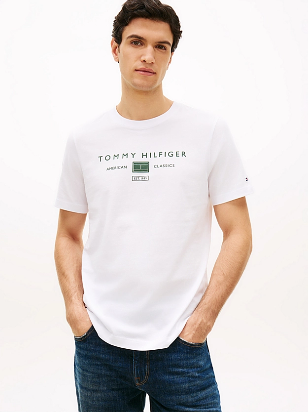 Featured image for “T-shirt en jersey à logo Tommy Hilfiger”