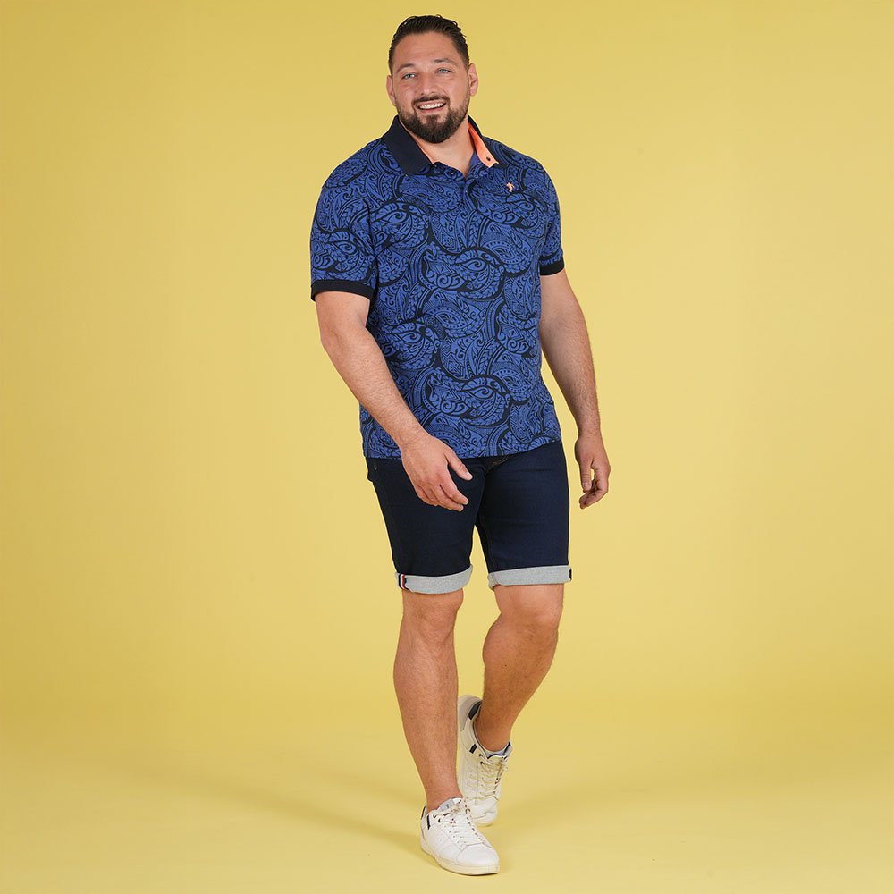 Featured image for “Polo à manches courtes Ruckfield Maori Rugby bleu foncé”