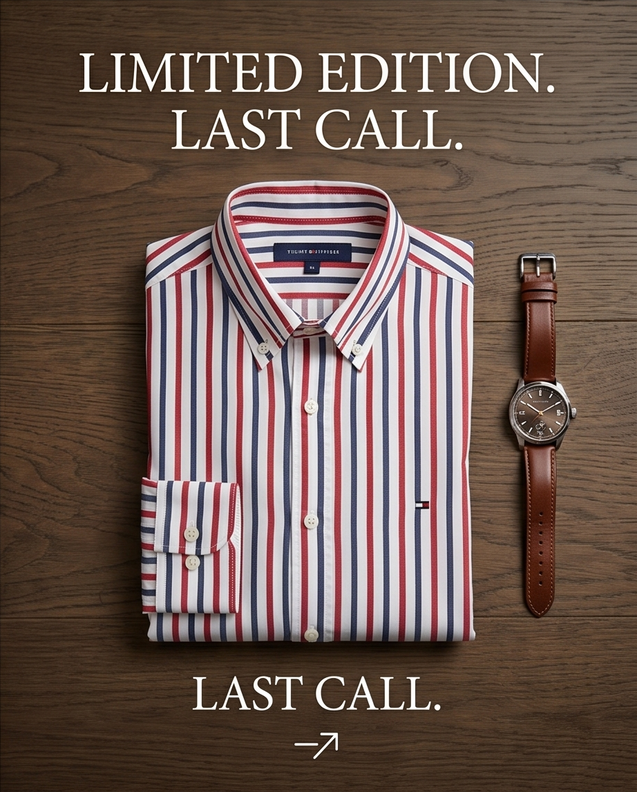 Featured image for “Chemise rayée Tommy Hilfiger”