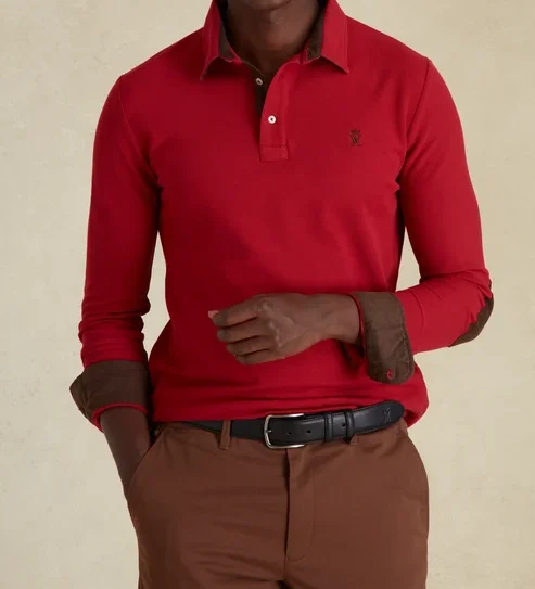 Featured image for “Polo Pickering à Coudières rouge Vicomte Arthur”