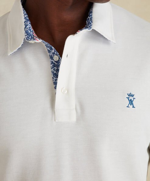 Featured image for “Polo Manches Longues à Détails Imprimé Vicomte Arthur”